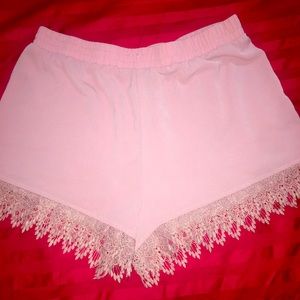 Crepe Pink Shorts💕
